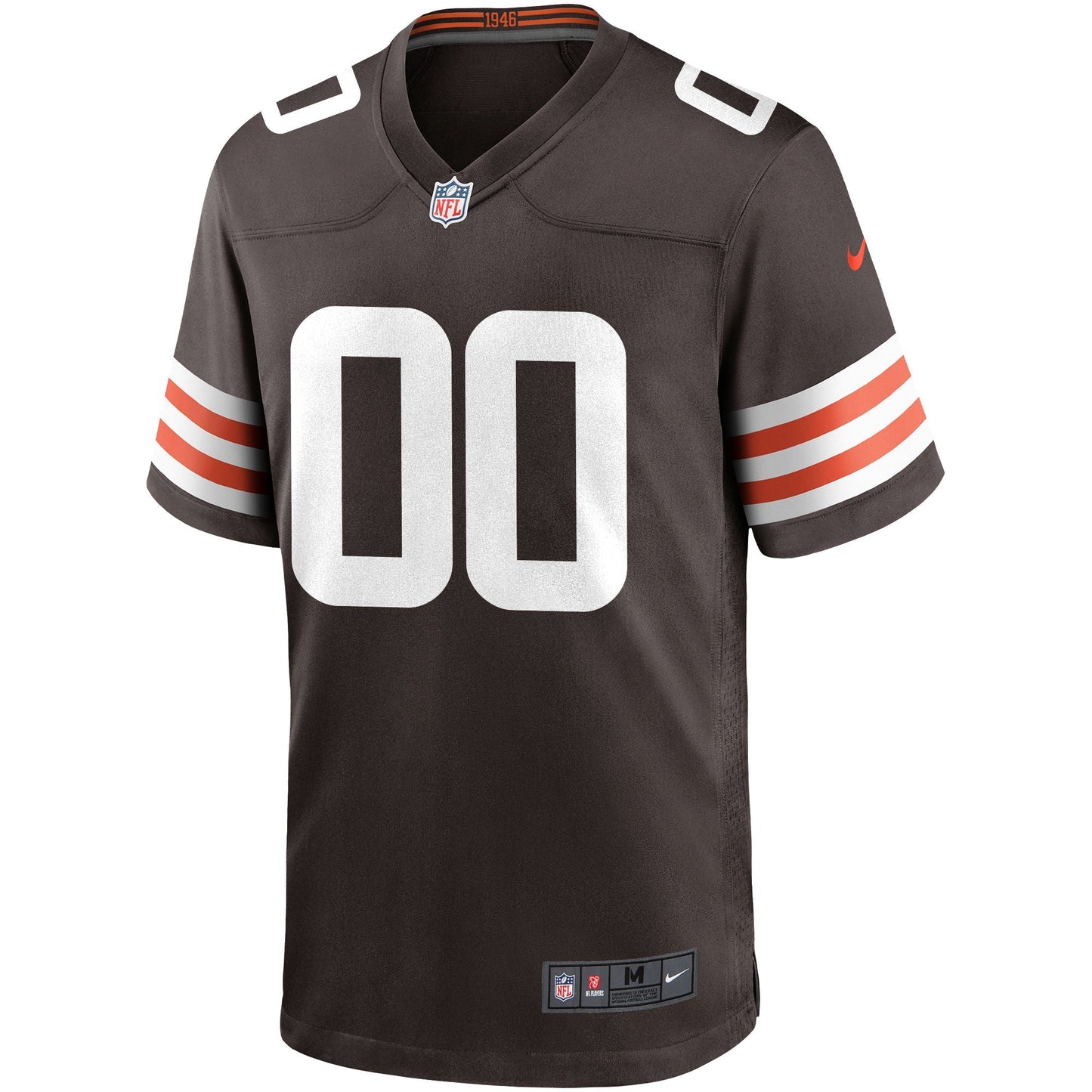 Nike Cleveland Browns Custom Game Jersey - Brown