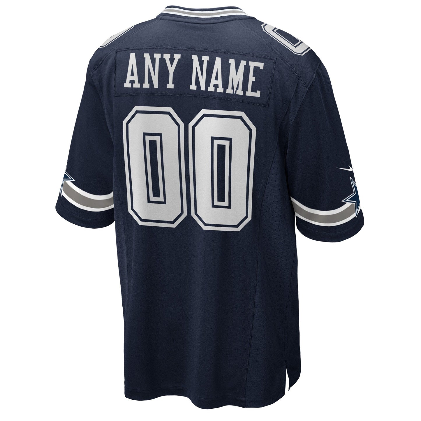 Dallas Cowboys Nike Custom Game Jersey - Navy