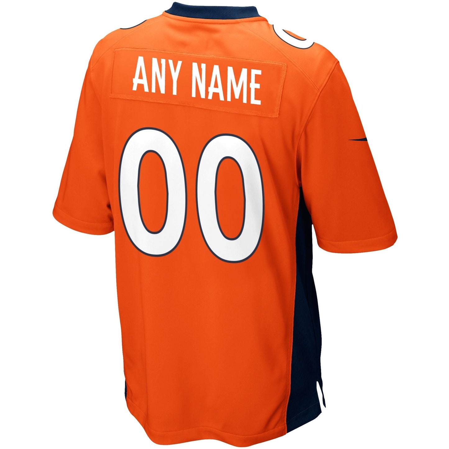 Denver Broncos Nike Custom Game Jersey - Orange