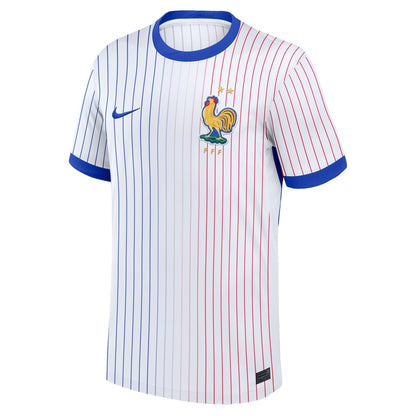 France National Team Nike 2024 Away Custom Jersey - White