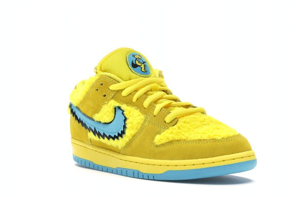 Nike SB Dunk Low Grateful Dead Bears Opti Yellow