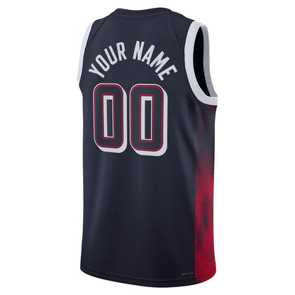 USA Basketball Nike Unisex 2024 Swingman Custom Jersey - Navy