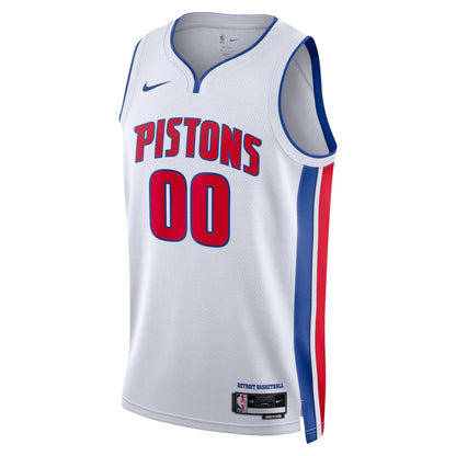 Detroit Pistons Nike Unisex Swingman Custom Jersey White - Association Edition