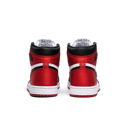 Wmns Air Jordan 1 Retro High Satin Black Toe CD0461-016