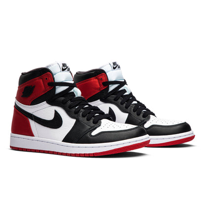 Wmns Air Jordan 1 Retro High Satin Black Toe CD0461-016