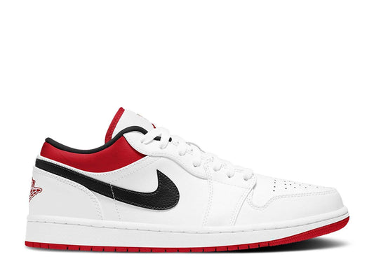 Air Jordan 1 Low ‘White University Red’ Revered Footwear