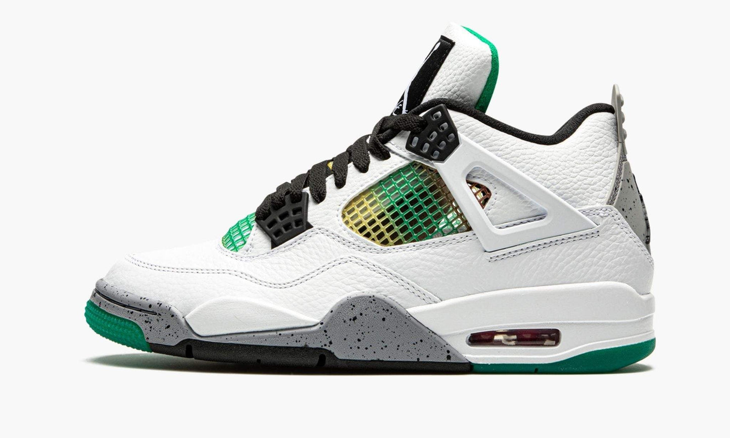 Air Jordan 4 Retro WMNS ‘Rasta – Lucid Green’ Unfading Sneaker