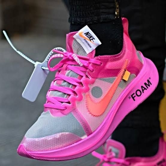 Zoom Fly SP Tulip Pink x Off-White